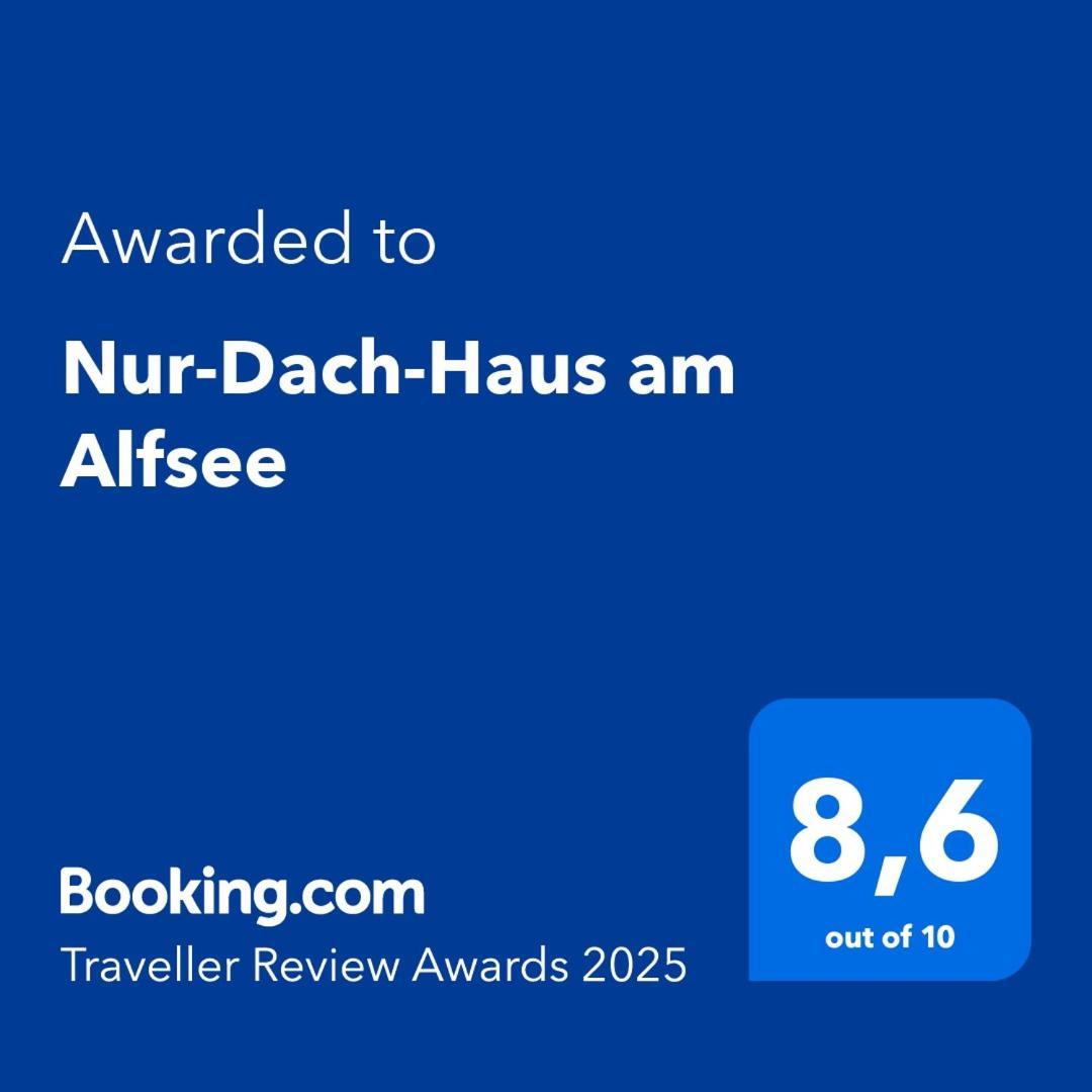Nur-Dach-Haus Am Alfsee Rieste Dış mekan fotoğraf