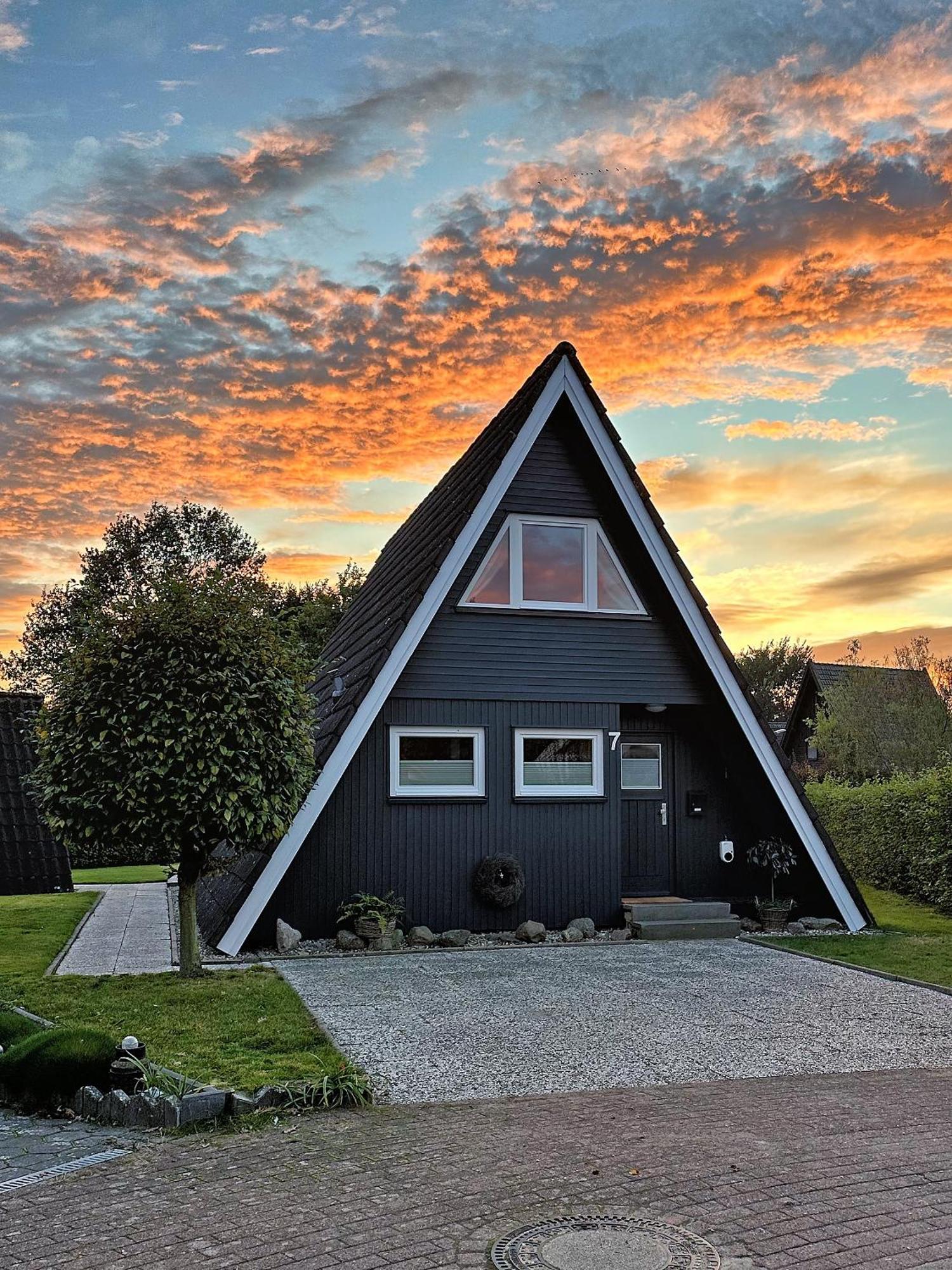 Nur-Dach-Haus Am Alfsee Rieste Dış mekan fotoğraf